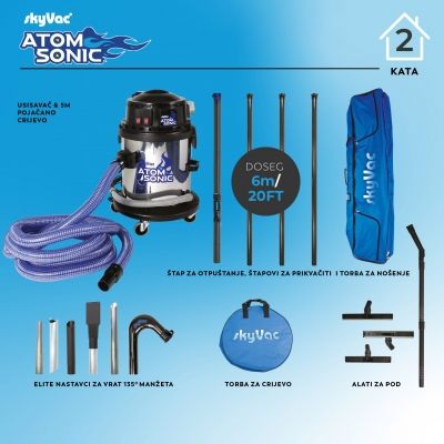 skyVac® Atom Sonic sustav