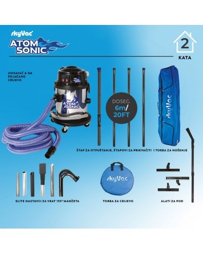 skyVac® Atom Sonic sustav