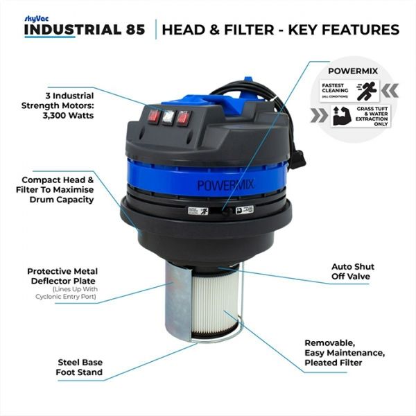 skyVac® Industrial 85 usisavač